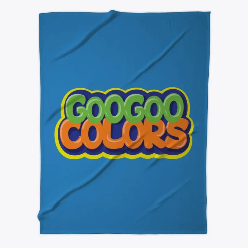 Goo Goo Colors Fleece Blanket!